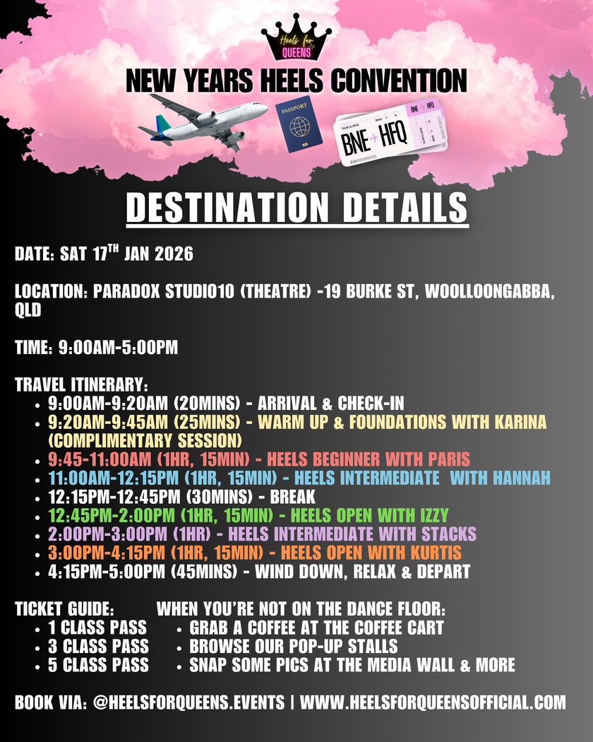 HFQ New Years Heels Convention 17/01/26 (1st release)