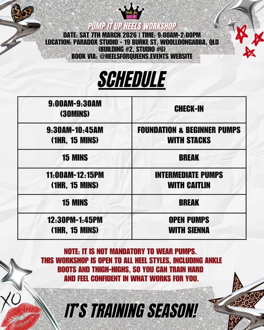 Workshop - Pump It Up - 7/03/26