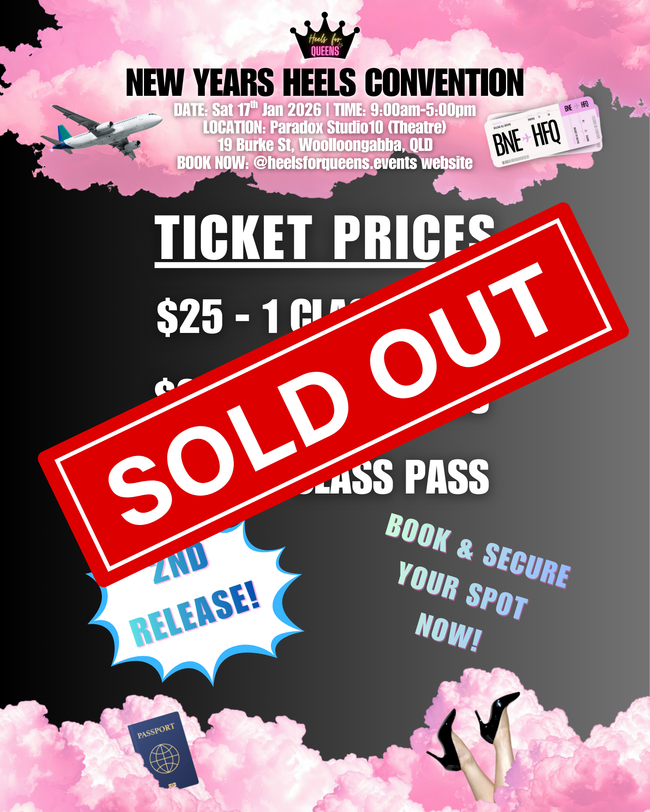 HFQ New Years Heels Convention 17/01/26 (2nd release)